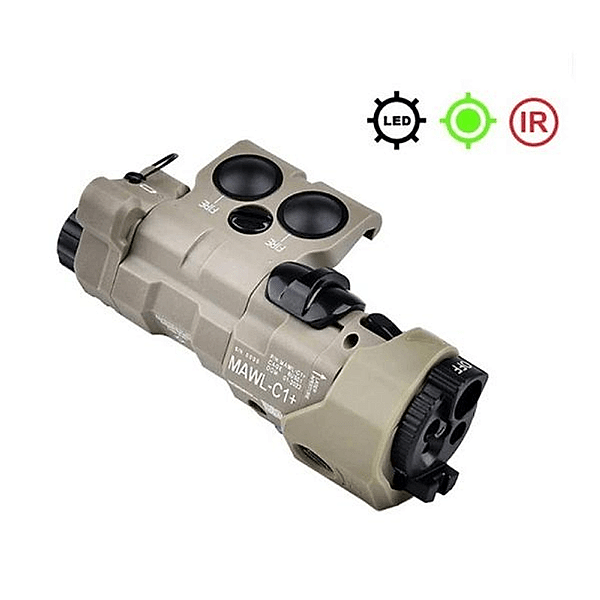 ARMADILLO ADVANCED WEAPON GREEN LASER MAWL-C1+ DESERT