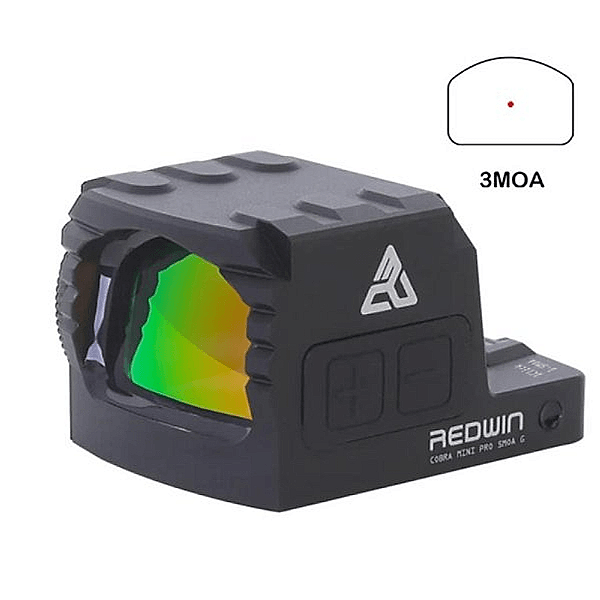 REDWIN RED DOT SIGHT COBRA MINI 1X23X16 3MOA 8L RMS