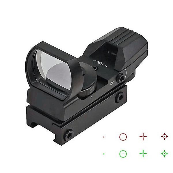 REDWIN RED DOT SIGHT CROSSBONES 34X34 R/G 1M PICATINNY