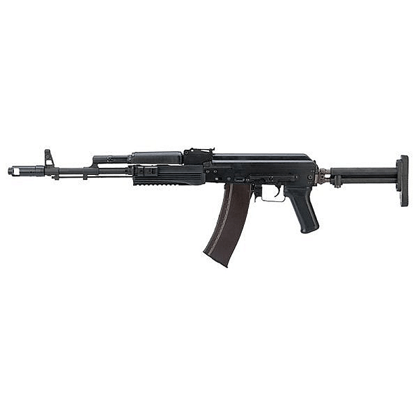 LCT AEG AK SERIES STK-74 TACTICAL AIRSOFT RIFLE BLACK