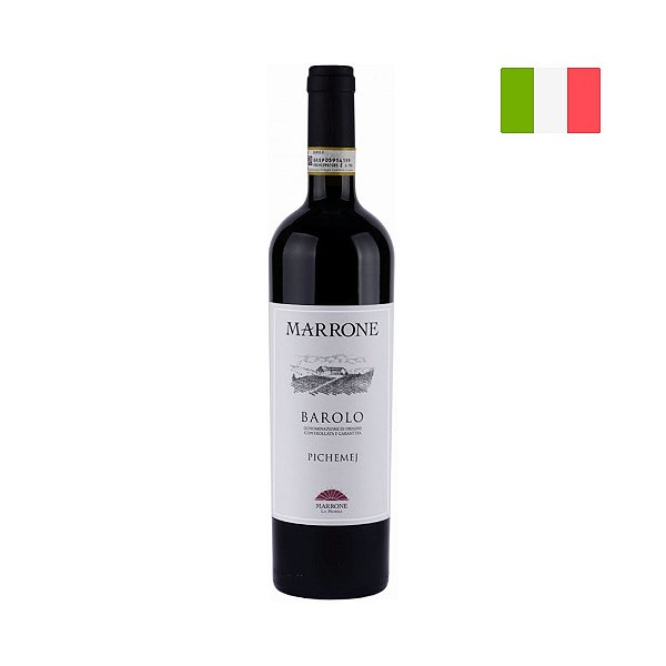 Vinho Marrone Barolo Pichemej 2016 Tinto - Itália 750ml