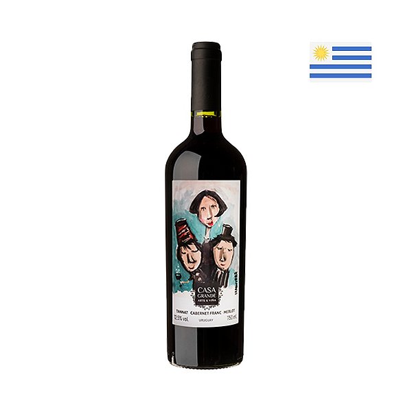 Vinho Casa Grande Blend de Tintas 2020 Tinto - Uruguai 750ml