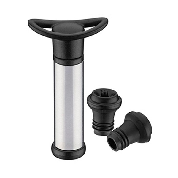 Salva-Vinho com 2 Tampas Prata - Boccati