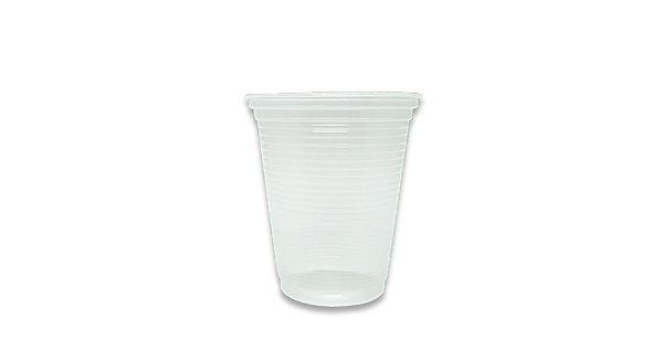 COPO PP 250ML ESTRIADO TRANSPARENTE 100UN ULTRA CD20