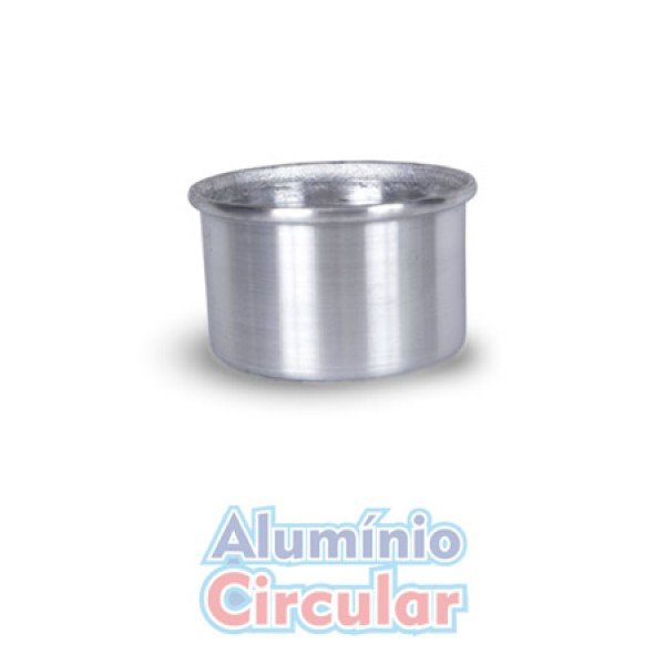 FORMA BOLO 10X6 TAM 10 01UN ALUMINIO CIRCULAR