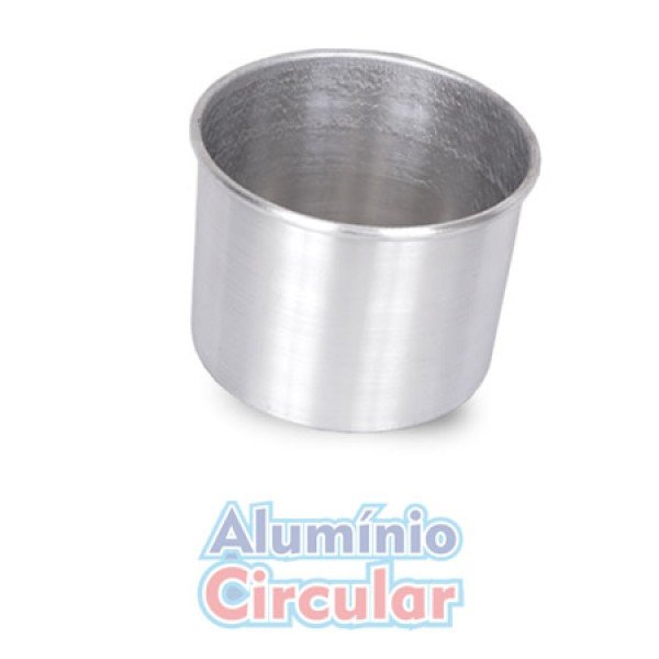 FORMA BOLO 16X12 TAM 16 01UN ALUMINIO CIRCULAR