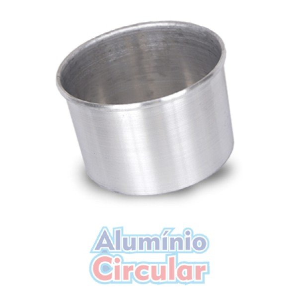 FORMA BOLO 18X12 TAM 18 01UN ALUMINIO CIRCULAR