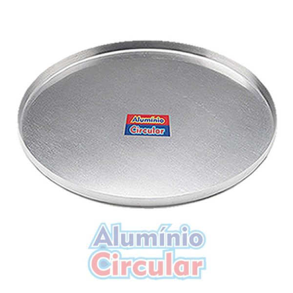 FORMA PIZZA TAM 30 01UN ALUMINIO CIRCULAR