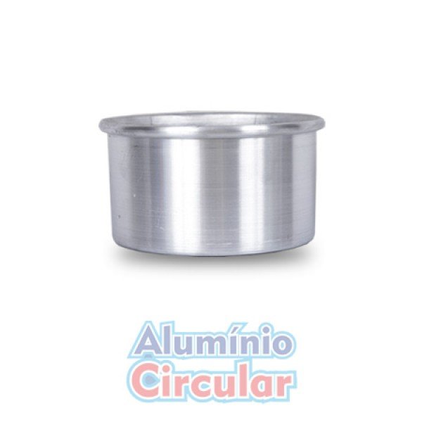 FORMA TUBO 12X8 TAM 12 01UN ALUMINIO CIRCULAR