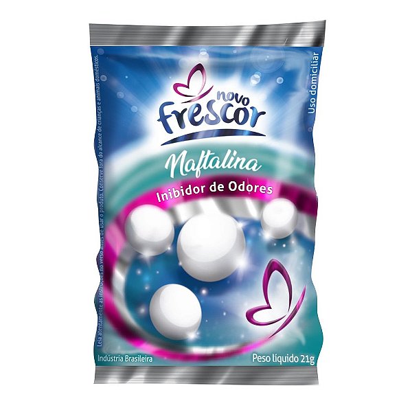 NAFTALINA 21G 01UN NOVO FRESCOR CD144