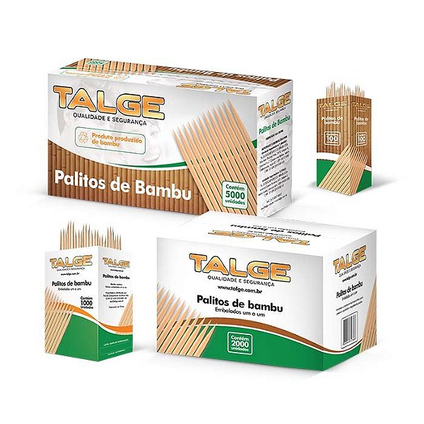 PALITO DENTE SACHE BAMBU 1000UN TALGE CD50