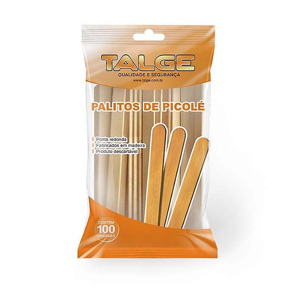 PALITO PICOLE 100UN TALGE CD50
