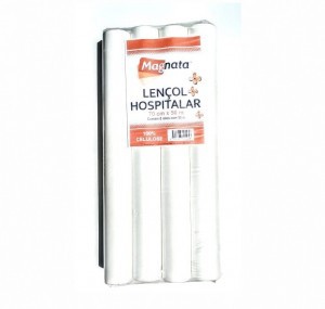 LENÇOL HOSPITALAR BRANCO 50X40 01UN MAGNATA CD8