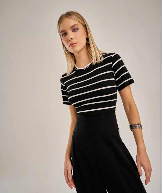 Camiseta Listrada Cínthia