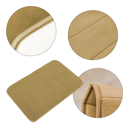 Tapete Para Banheiro Antiderrapante Soft Macio Cinza