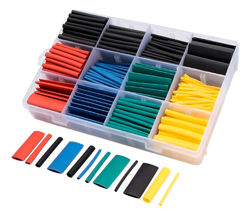 Kit Espaguete Isolante 12 Modelos 530 Peças