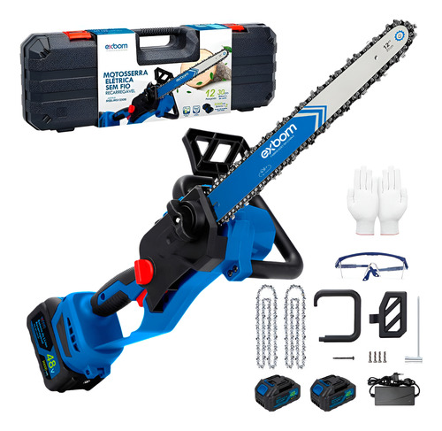 Motossera Elétrica Portátil Brushless 12 Polegadas