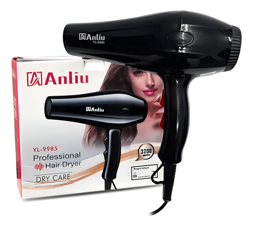 Secador De Cabelo 110v Preto
