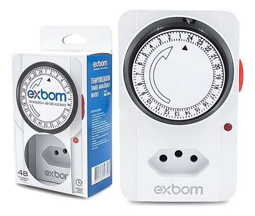 Timer Temporizador Analógico Bivolt