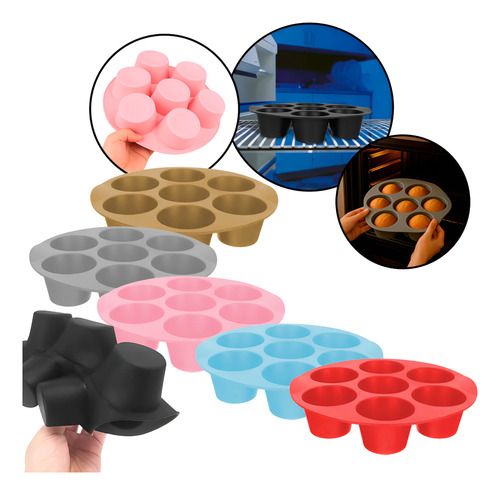 Formas De Silicone Para Cupcake