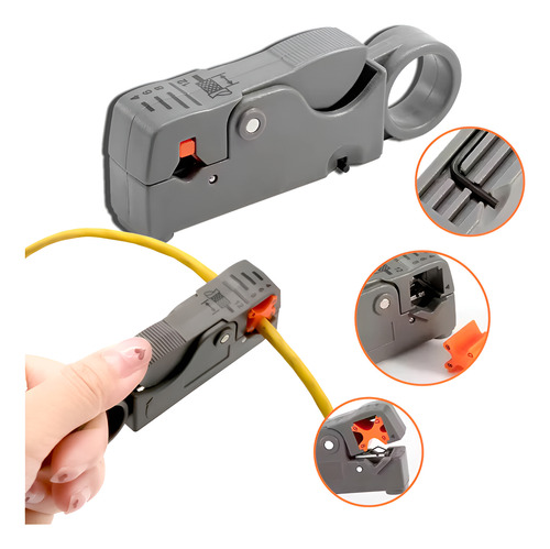 Descascador Decapador De Cabo Coaxial