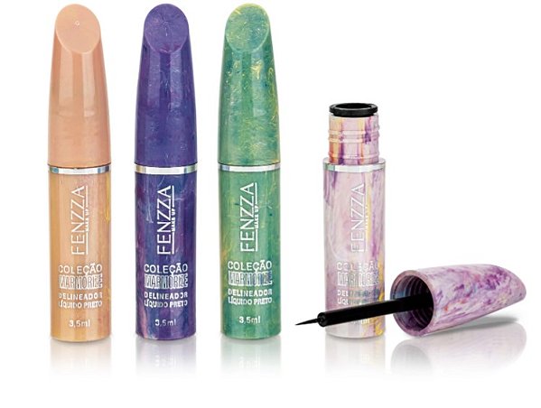DELINEADOR COLEÇAO MARMORIZE LIQUIDO PRETO FZ13017