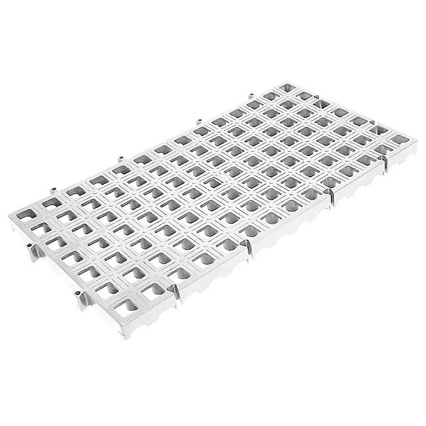 Estrado Piso Plástico 50x25 Branco