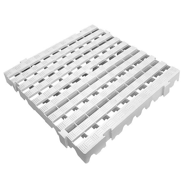 Estrado Piso Plástico 50x50 Branco