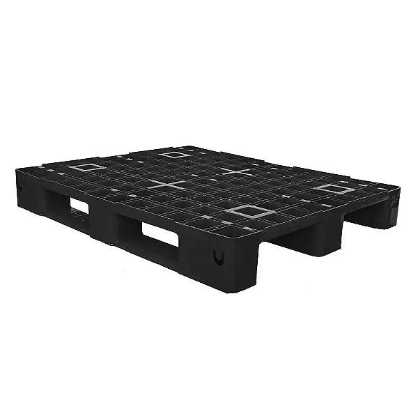 PALLET PLÁSTICO 1,00 X 1,20 X 0,15 CM VAZADO PESADO REFORÇADO