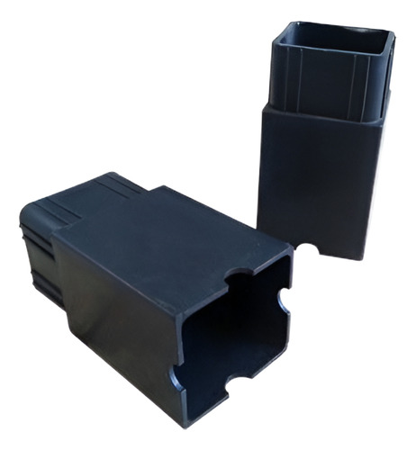 PROLONGADOR PISO PLÁSTICO 82X41X13 PRETO - 6 UNIDADES