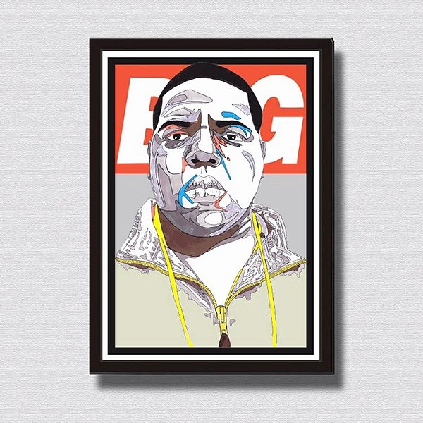 Quadro Decorativo Notorious B.I.G.