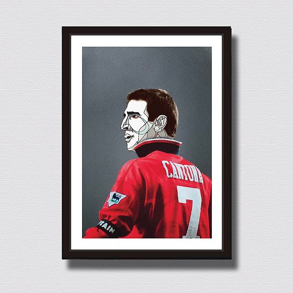 Quadro Decorativo Eric Cantona