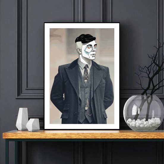 Quadro Thomas Shelby Peacky Blinders