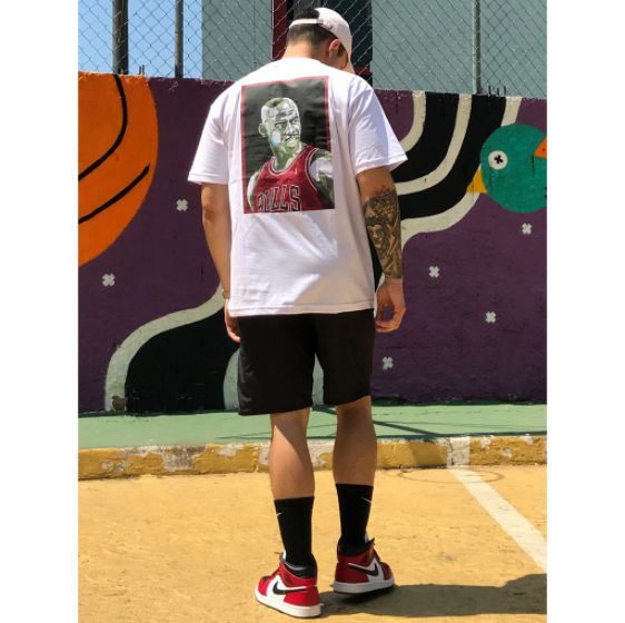 T-shirt rads Michael Jordan