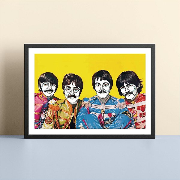Quadro Decorativo The Beatles (Horizontal)