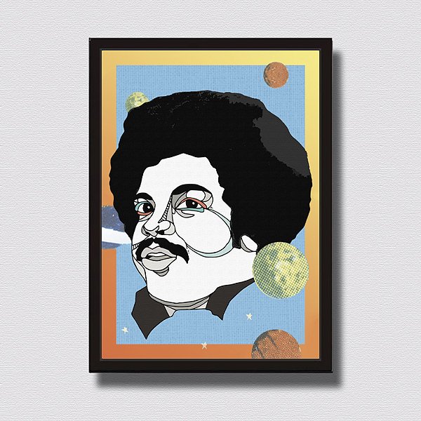 Quadro Decorativo Tim Maia