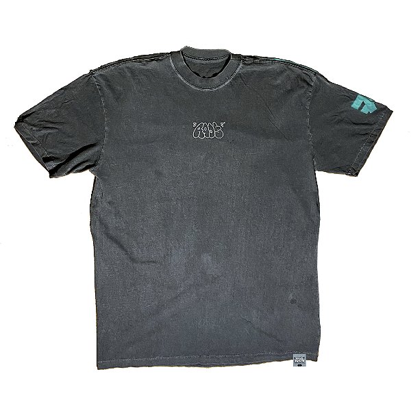 Camiseta Oversized Cinza (Stone) - rads Logo