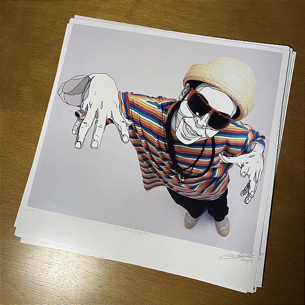 Print Fine Art | Chico Science (2023) | Série Brasili'rads