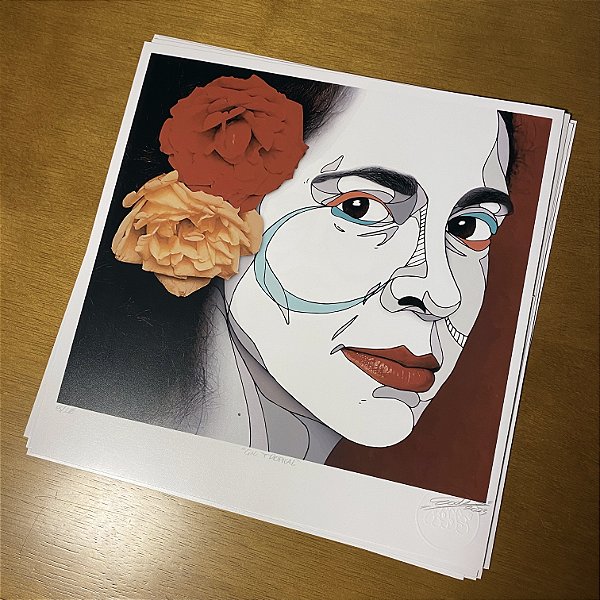 Print Fine Art | Gal Tropical (2023) | Série Brasili'rads