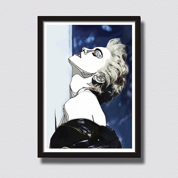 Quadro Decorativo Madonna - True Blue