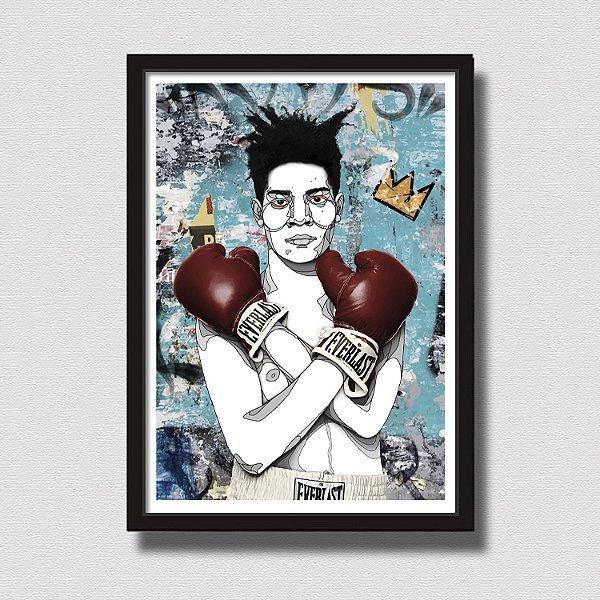 Quadro Decorativo Basquiat