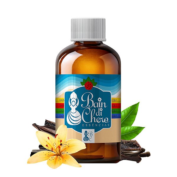 Essência Aromática Concentrada Lipossolúvel (Óleo) de Black Vanilla