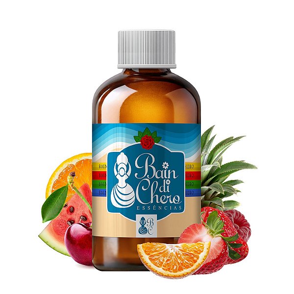 Essência Aromática Concentrada Lipossolúvel (Óleo) de Tutti Frutti