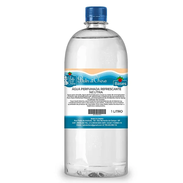 Base Água Perfumada Bain Di Chero 1L
