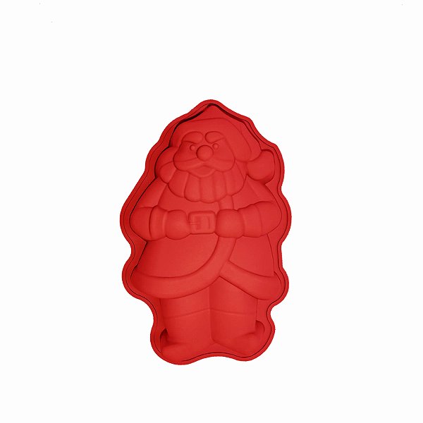 Molde de Silicone Natalino Papai Noel Corpo Inteiro
