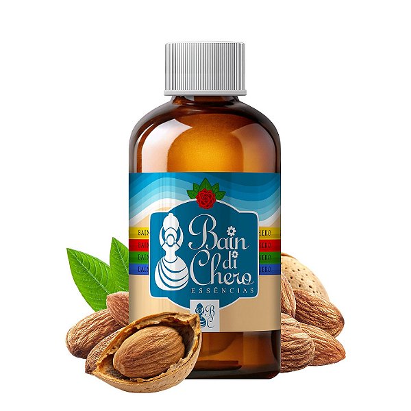 Essência Aromática Concentrada Lipossolúvel (Óleo) de Amêndoas