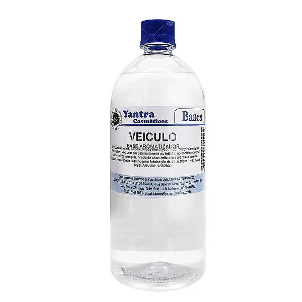 Base Veículo Pronta Para Produção de Difusores de Varetas/Home Spray Yantra 1 Litro