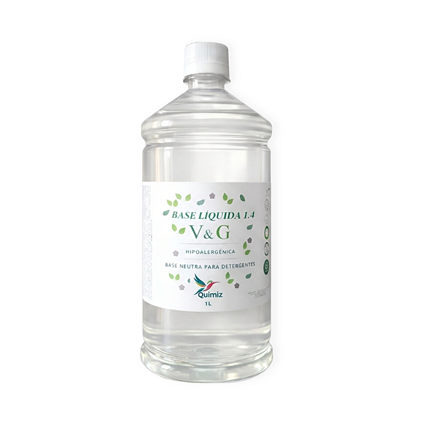 Base Concentrada Vegetal V&G Transparente 1.4 1L - Rende 4 Litros