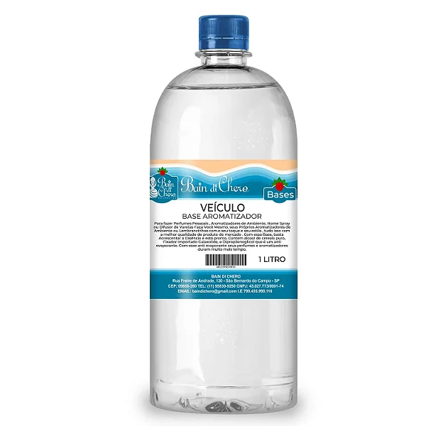 Base Veículo Pronta para Difusores de Varetas/Home Spray Bain Di Chero 1 Litros