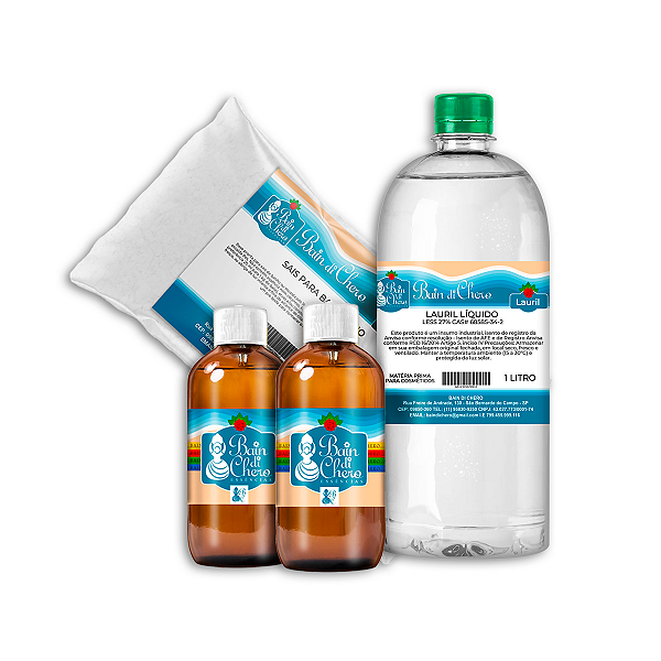 Kit Iniciante Básico para Produção de Escalda Pés